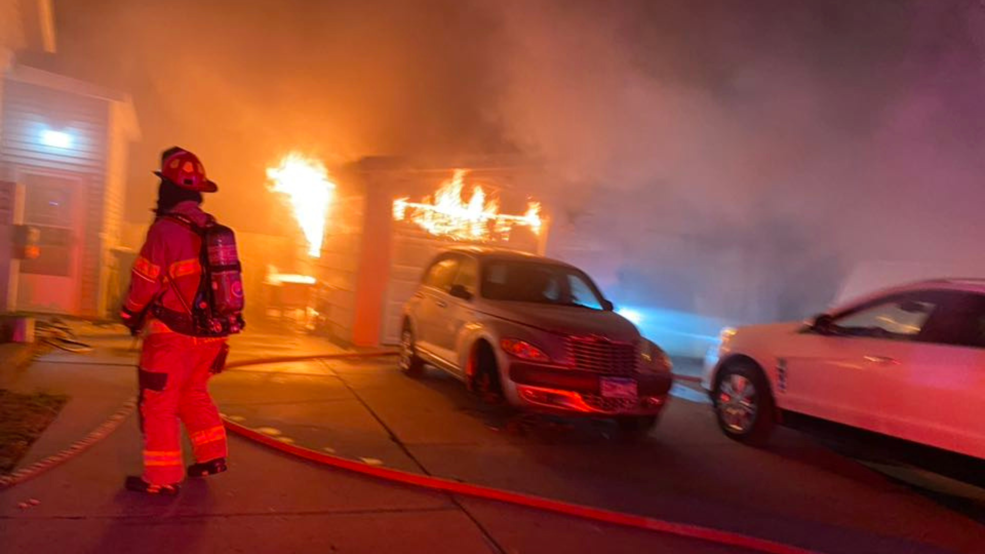 No injuries reported in early morning garage fire in Winona | Winona ...