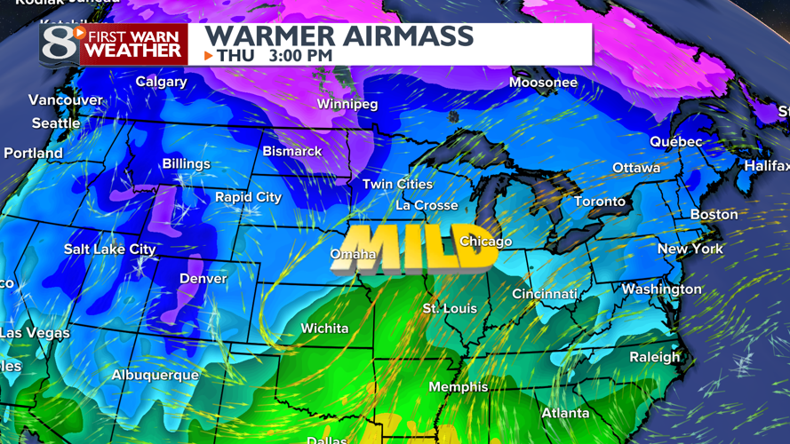 Mainly Cloudy & Seasonable Today -Derek Sibley | Forecast | news8000.com