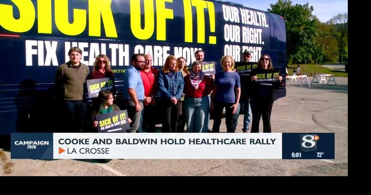 Cooke, Baldwin Hold Healthcare Rally | News | news8000.com