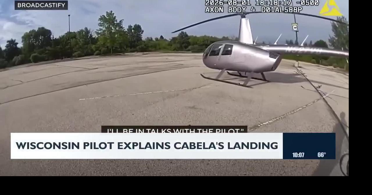 Wisconsin Pilot Explains Cabela's Landing
