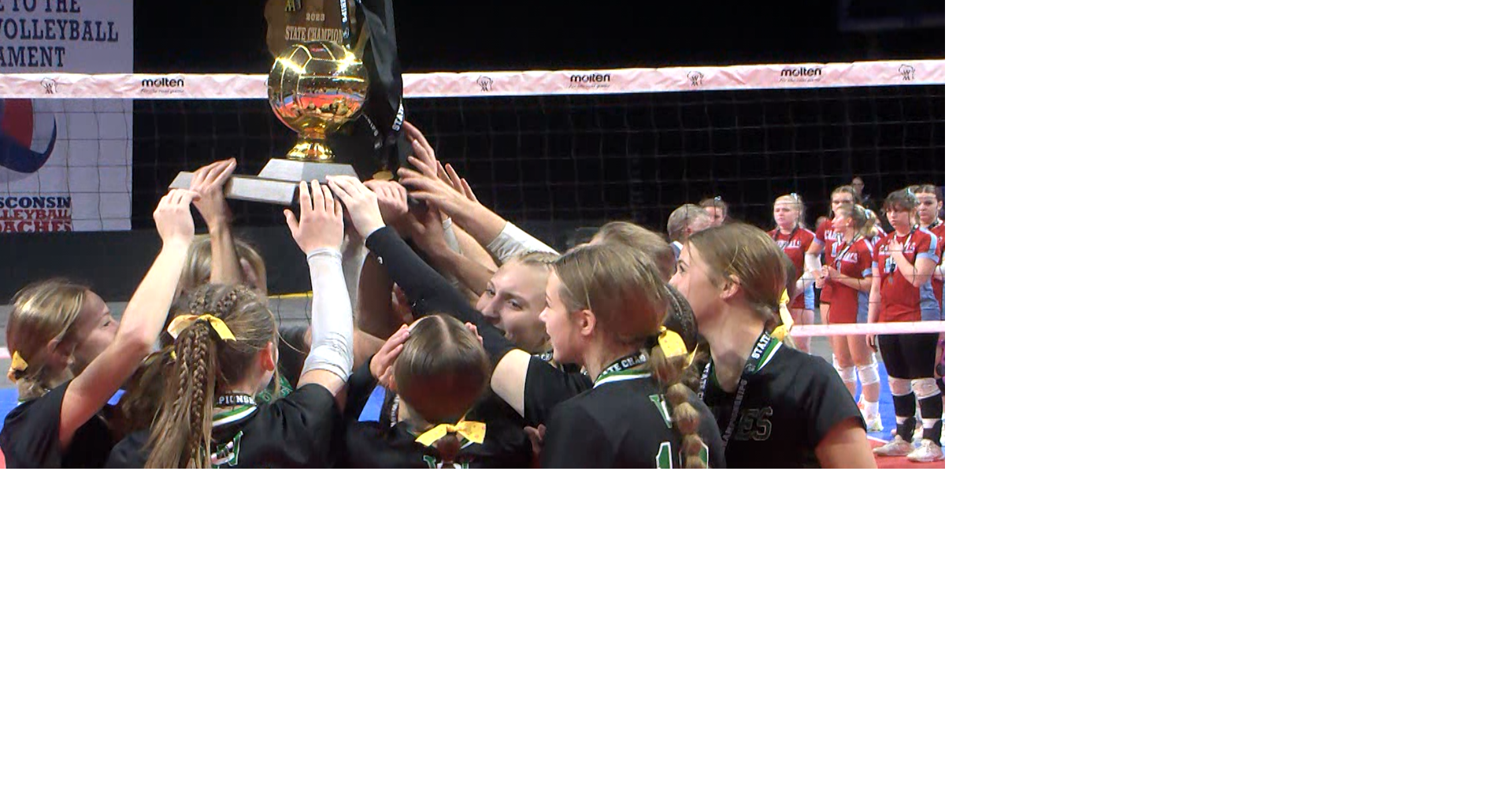 WonewocCenter Volleyball Wins State Championship WonewocCenter
