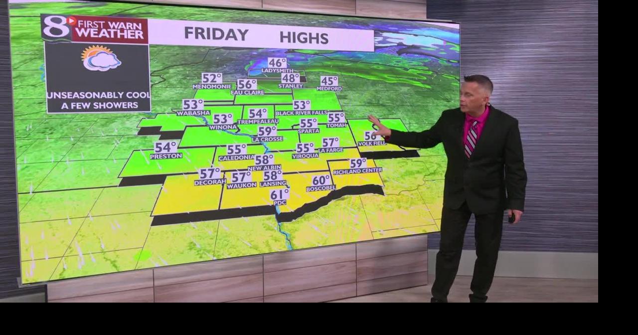 Your Full Weather at Five: 04/30/2025 | Forecast | news8000.com