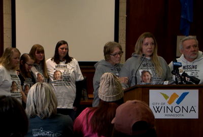 Winona police call missing woman case 'involuntary, suspicious' Crime(08)