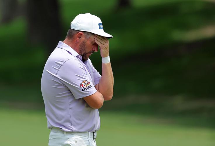 Emotional club pro Michael Block toils during 11-over first round at Charles Schwab Challenge