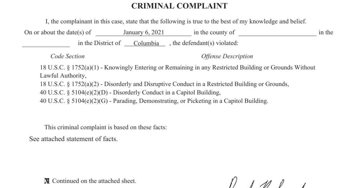 Melrose man arrested for his part in Jan. 6 Capitol riot | Crime ...