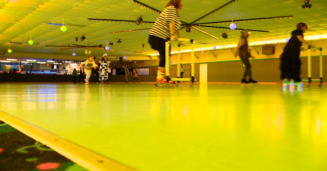 Annual Halloween skate brings families together at High Roller Skating ...