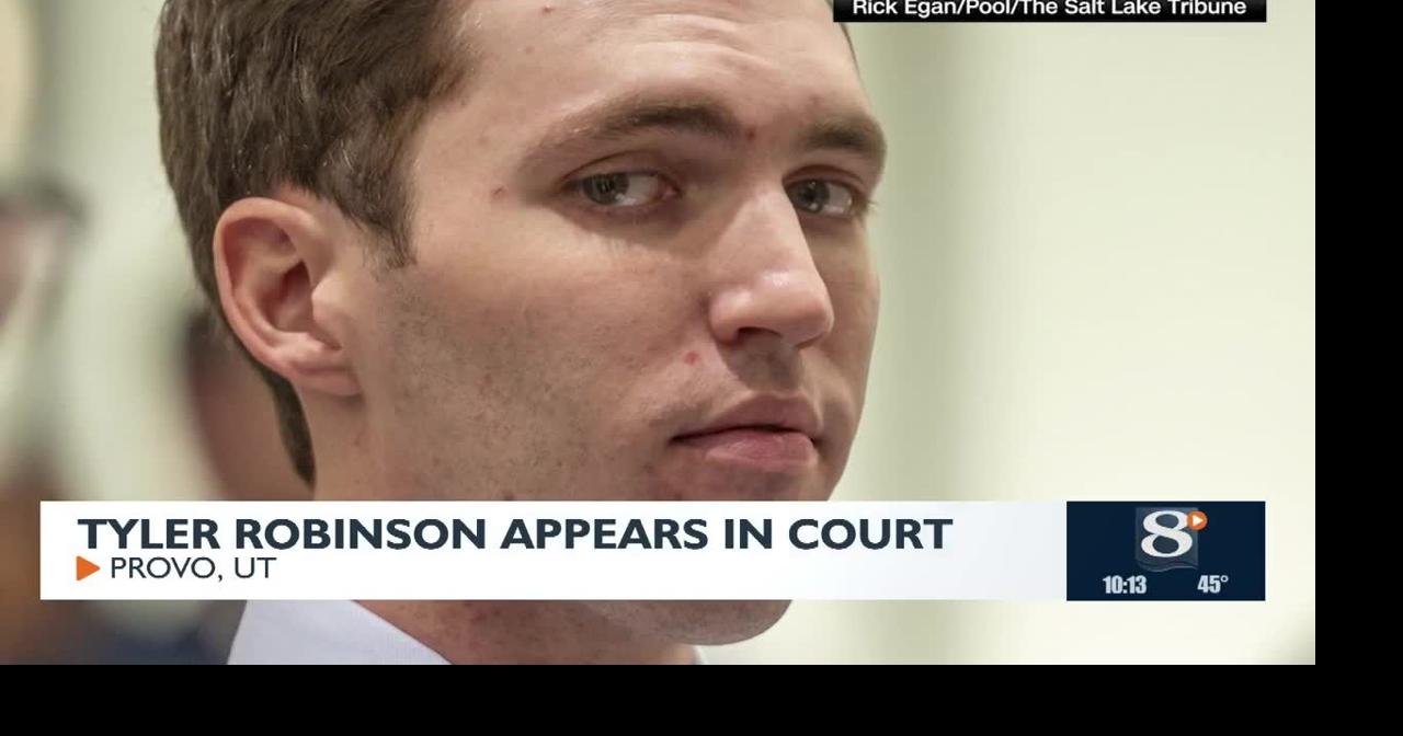 Tyler Robinson Appears in Court | News | news8000.com