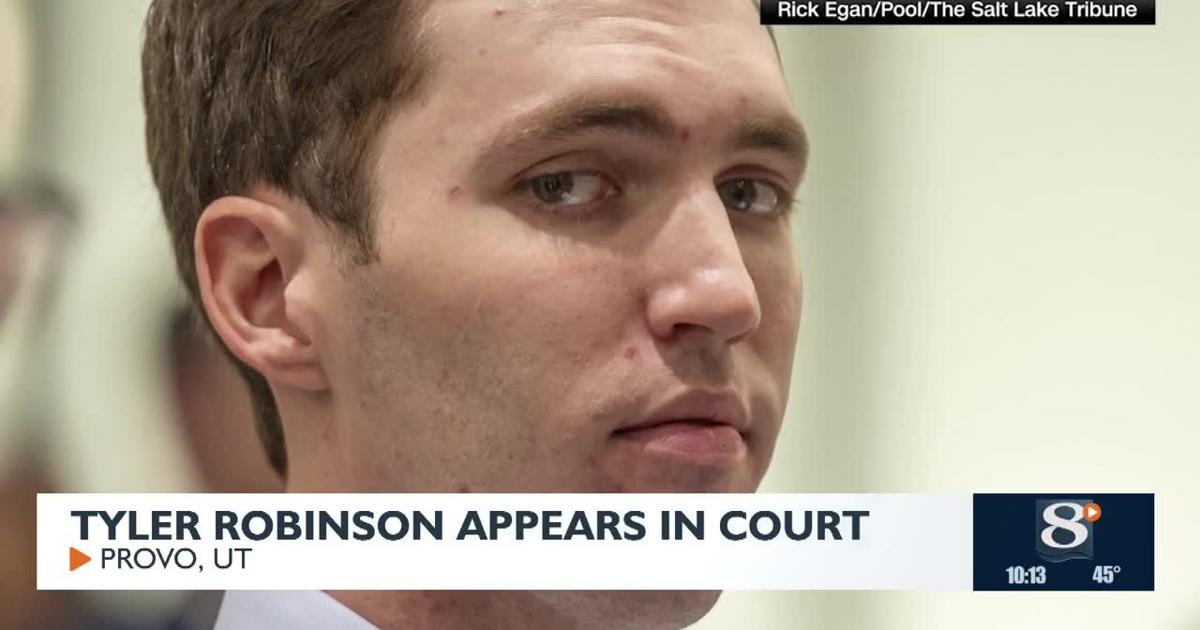 With Tyler Robi Tyler Robinson Appears in Court | News | news8000.com