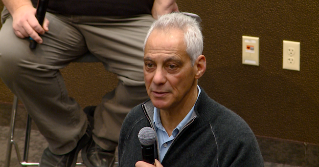 Former Chicago Mayor Rahm Emanuel visits UWL for town hall