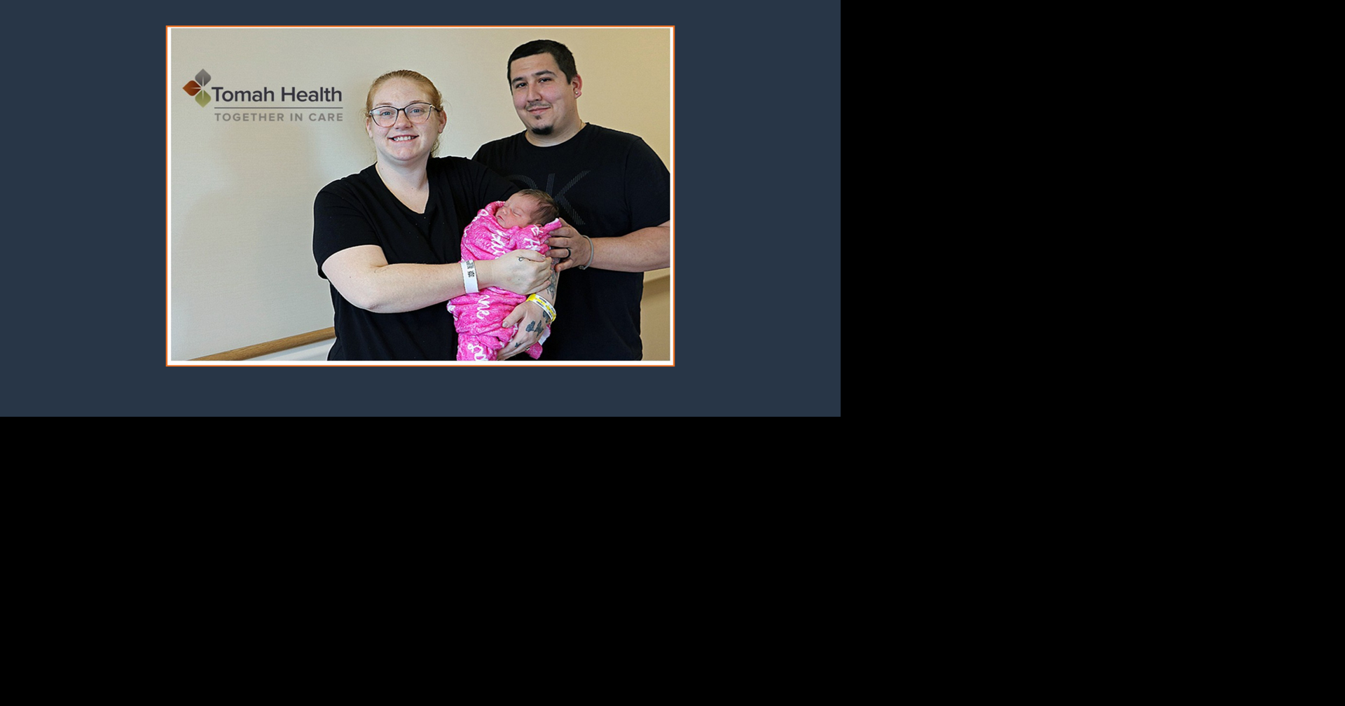 Tomah Health welcomes its first baby of 2025 | Top Stories | news8000.com