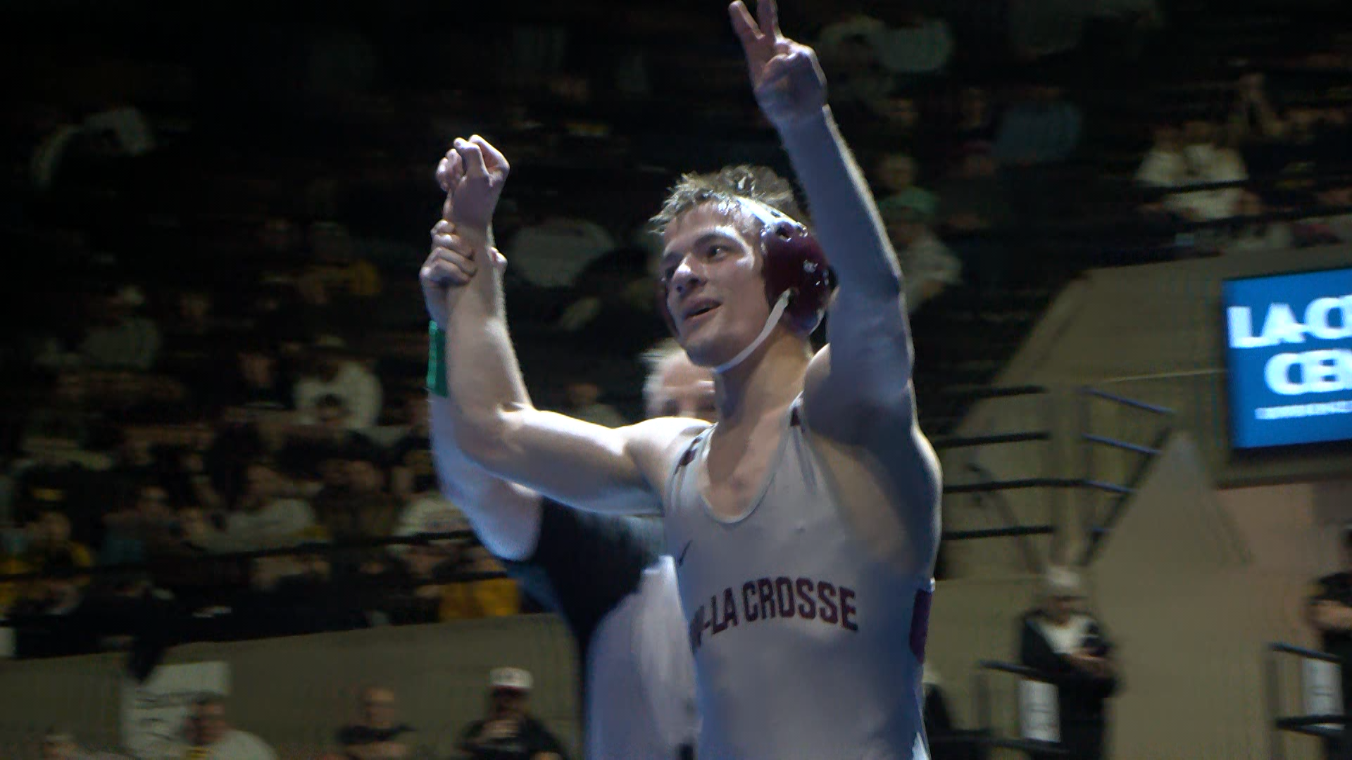 UWL's Nolan Hertel crowned as NCAA D3 National Champion for second