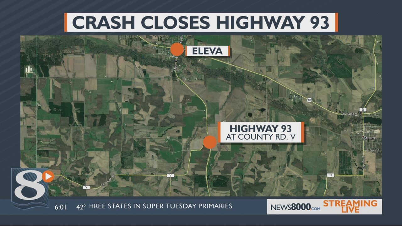 TRAFFIC ALERT: Hwy. 93 In Trempealeau Co. Reopened After Crash | Local ...