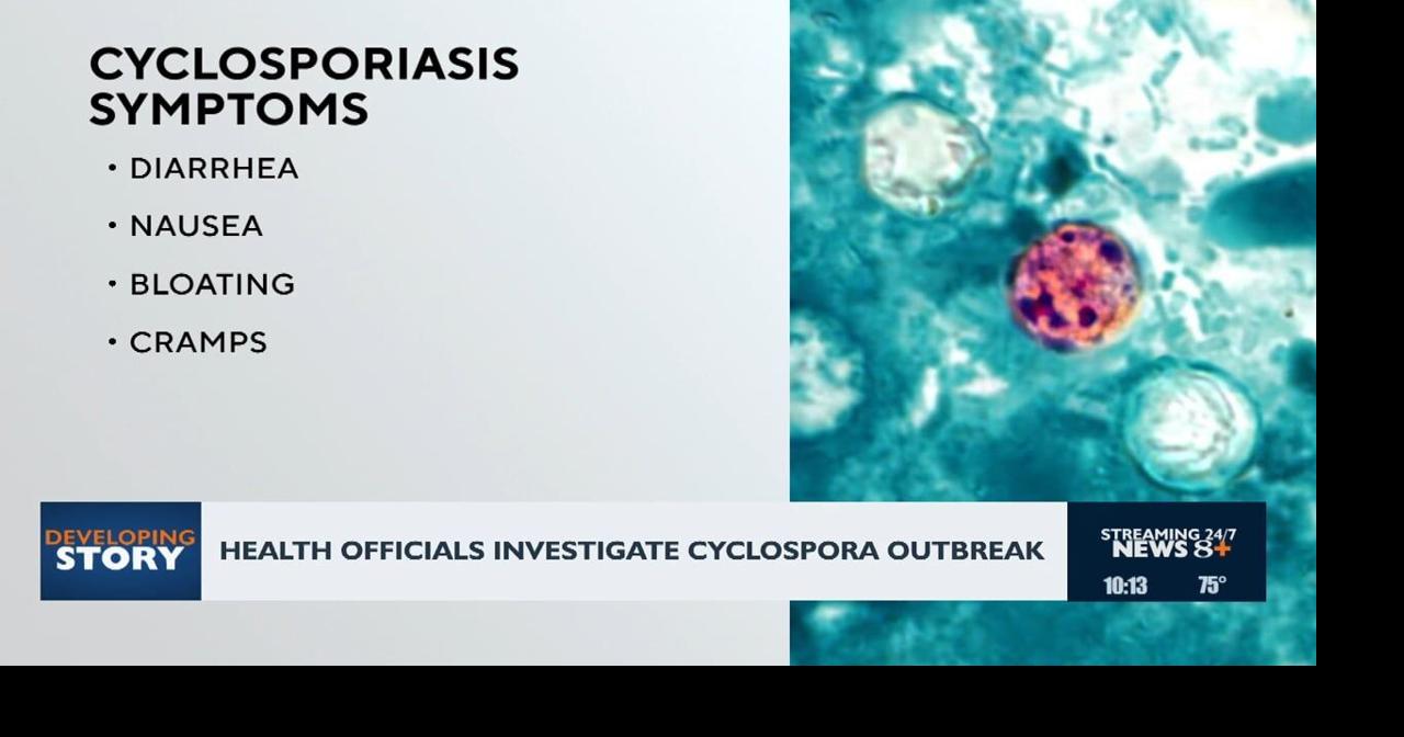 Health officials investigate cyclospora outbreak