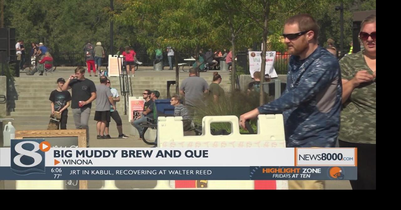 Community members in Winona gather for Big Muddy Brew and Que