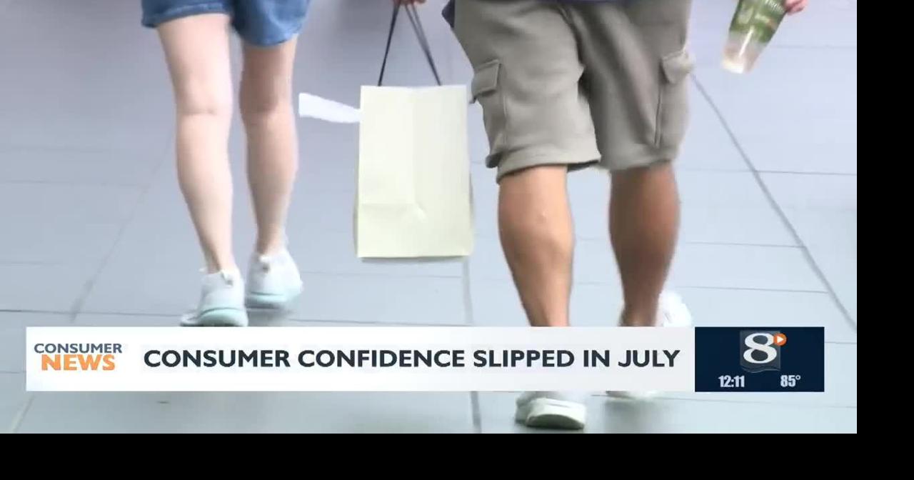 Consumer headlines: Consumer confidence slipped in July