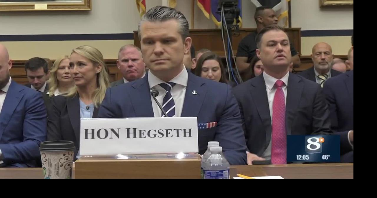 Hegseth testifying before congress | Politics | news8000.com