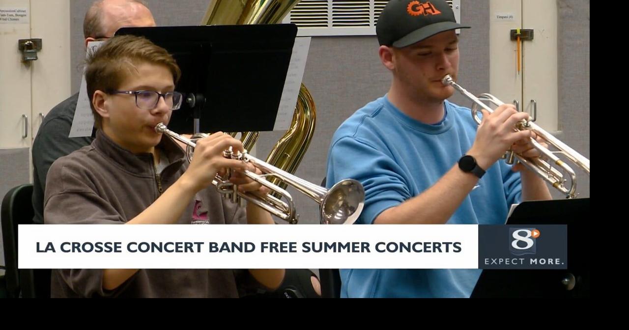La Crosse Concert Band announces free summer concerts in Riverside Park