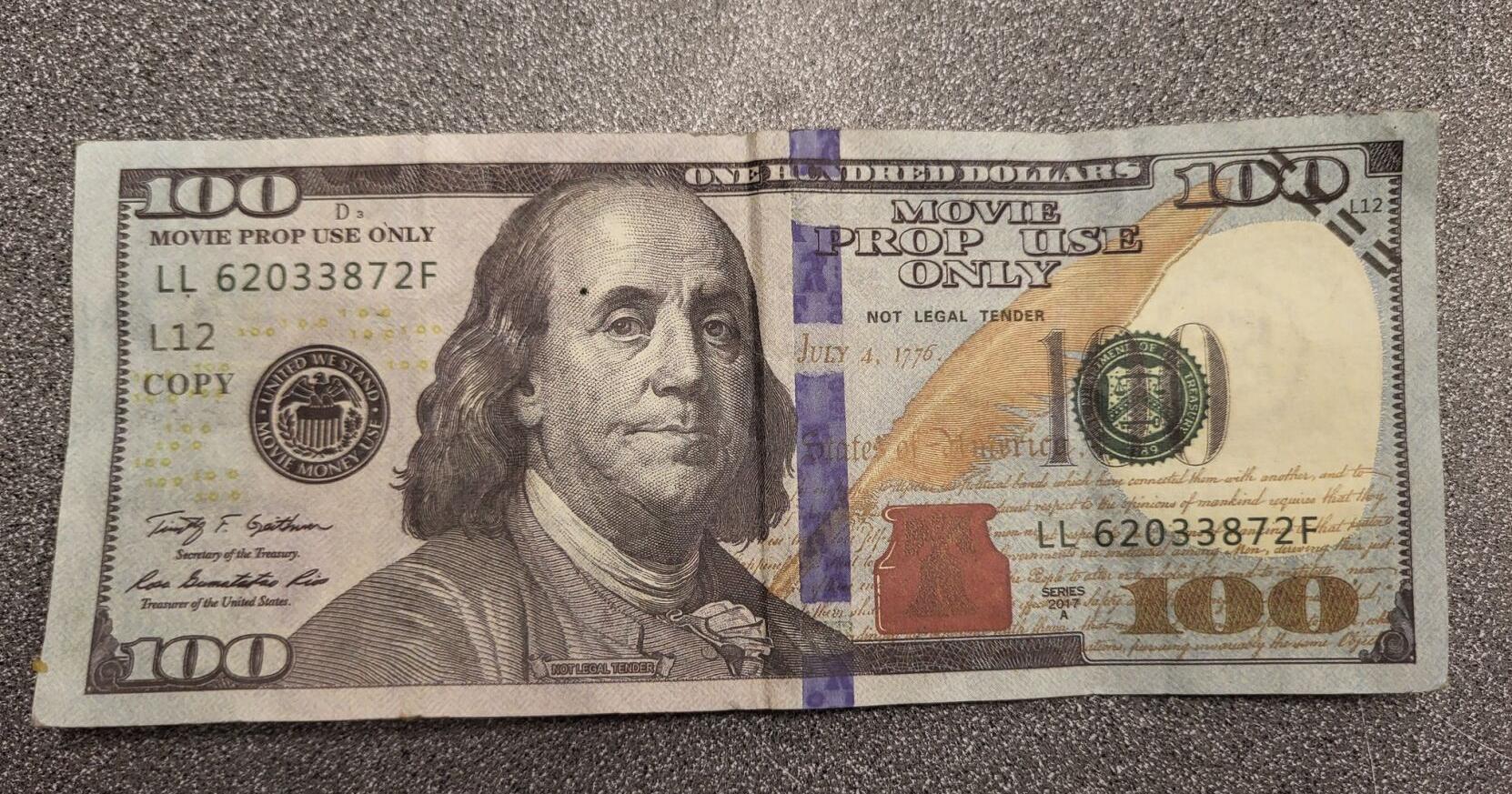 A Juneau County business was paid with movie prop bills, authorities say - Vimarsana News