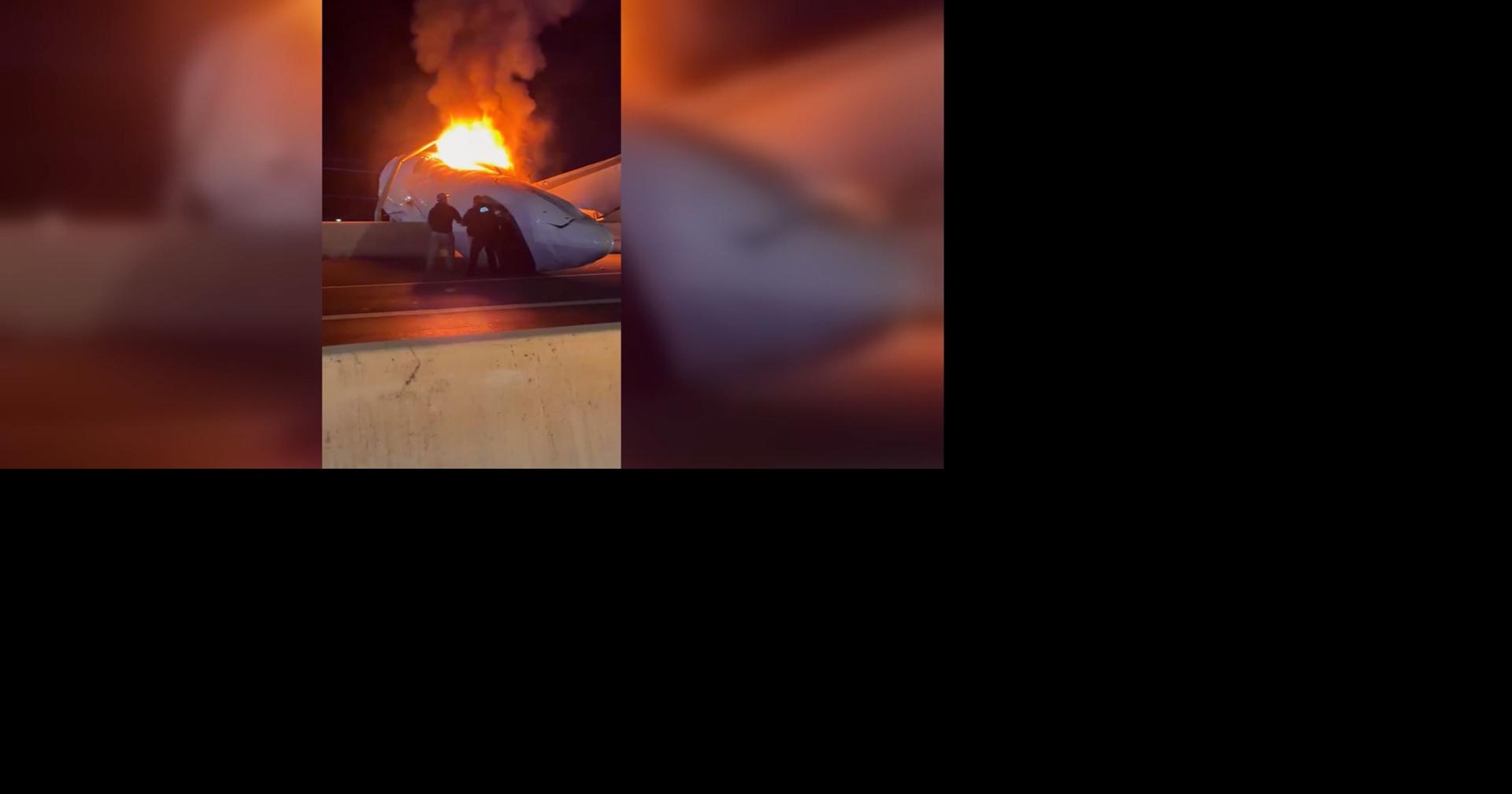 Bystanders rush to rescue passengers after small plane crashes on Texas highway, killing 1 By Diego Mendoza, Martin Goillandeau, Chris Boyette, CNN Jun 17, 2026 12 hrs ago