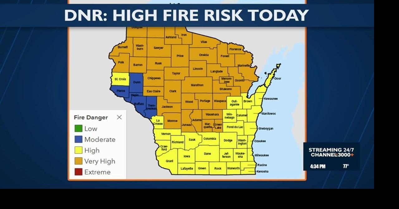 Wisconsin issues elevated fire risk warning | Environment | news8000.com