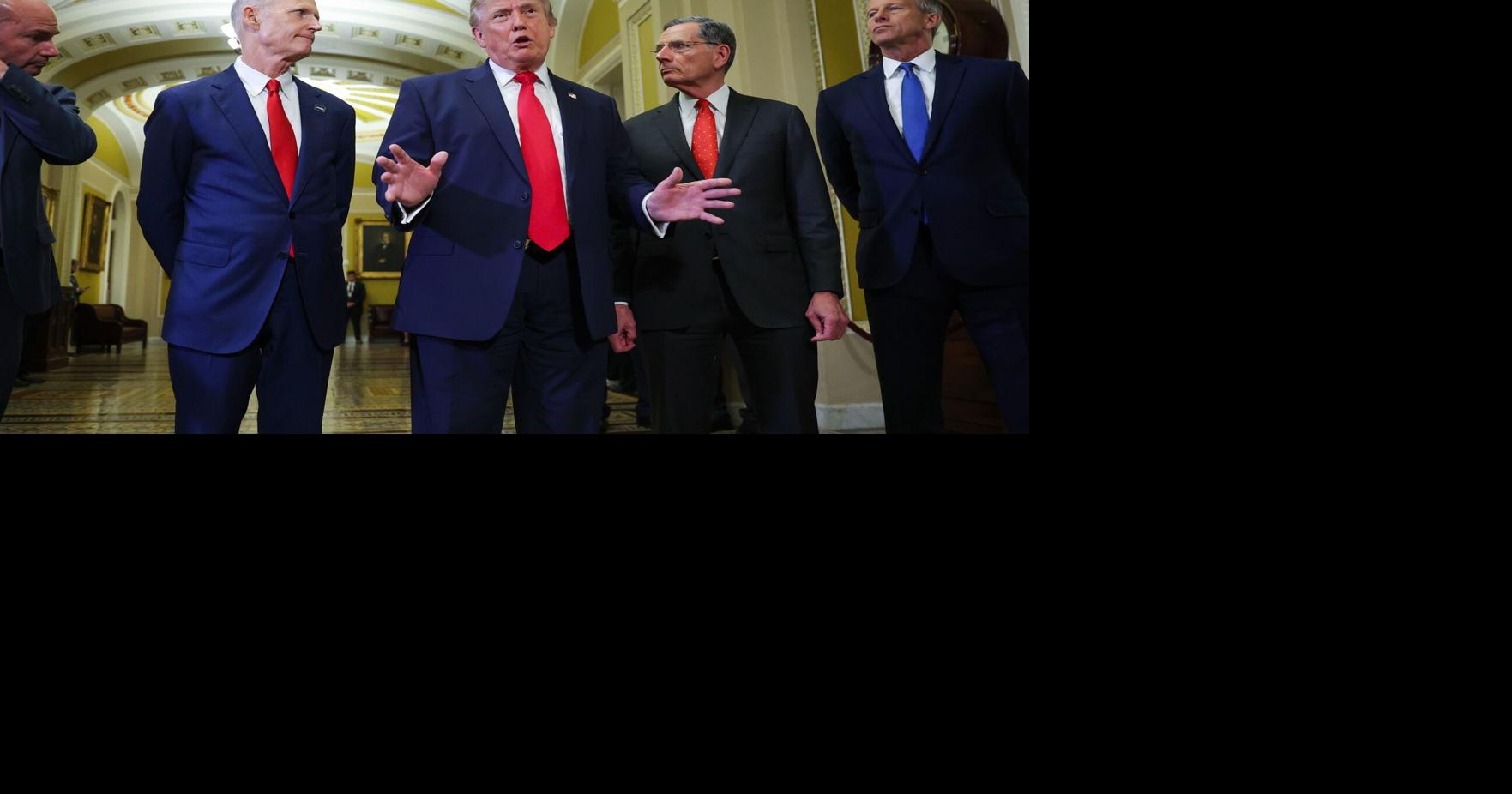 Trump's Capitol visit devolves into shouting match with GOP senator he helped oust in primary fight Kevin Dietsch/Getty Images via CNN Newsource Jun 24, 2026 Jun 24, 2026 Updated 12 mins ago