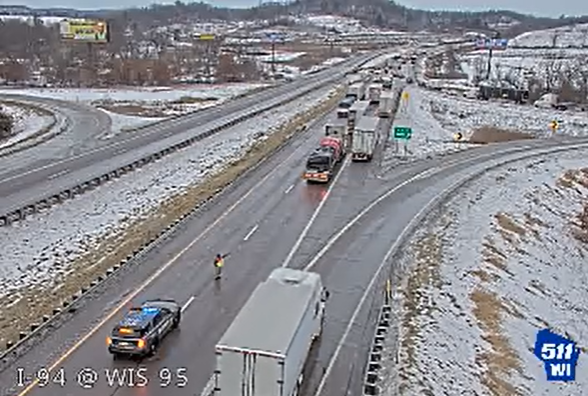 CLEARED: Early morning crash blocks I-94 westbound in Jackson County ...