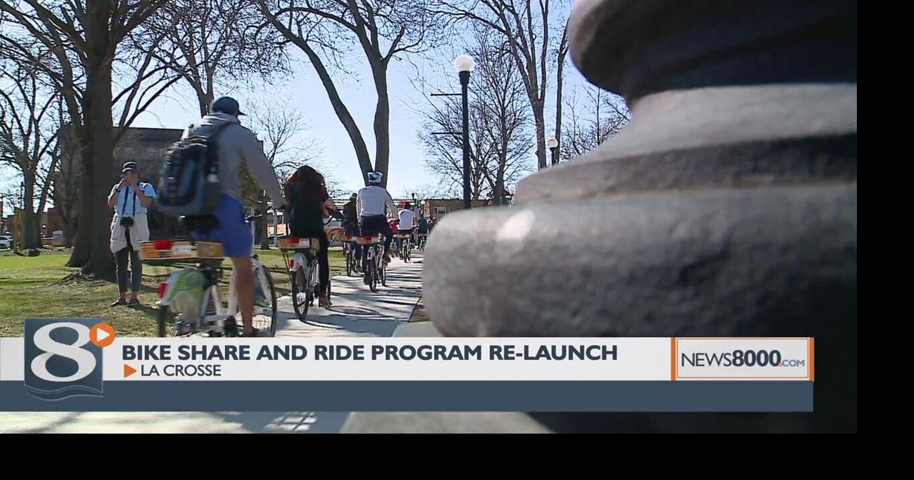 La Crosse bike share and ride rental program relaunches for second