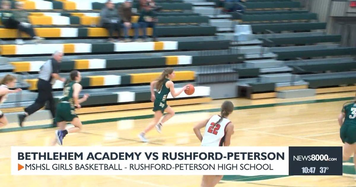 High School Girls Basketball Bethlehem Academy Vs RushfordPeterson