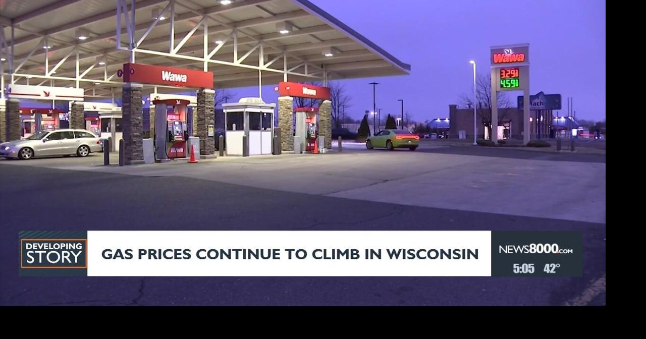 Gas prices continue to climb in Wisconsin | News | news8000.com