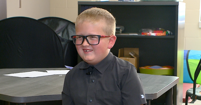 Culture of support propels Holmen first grader to international braille competition