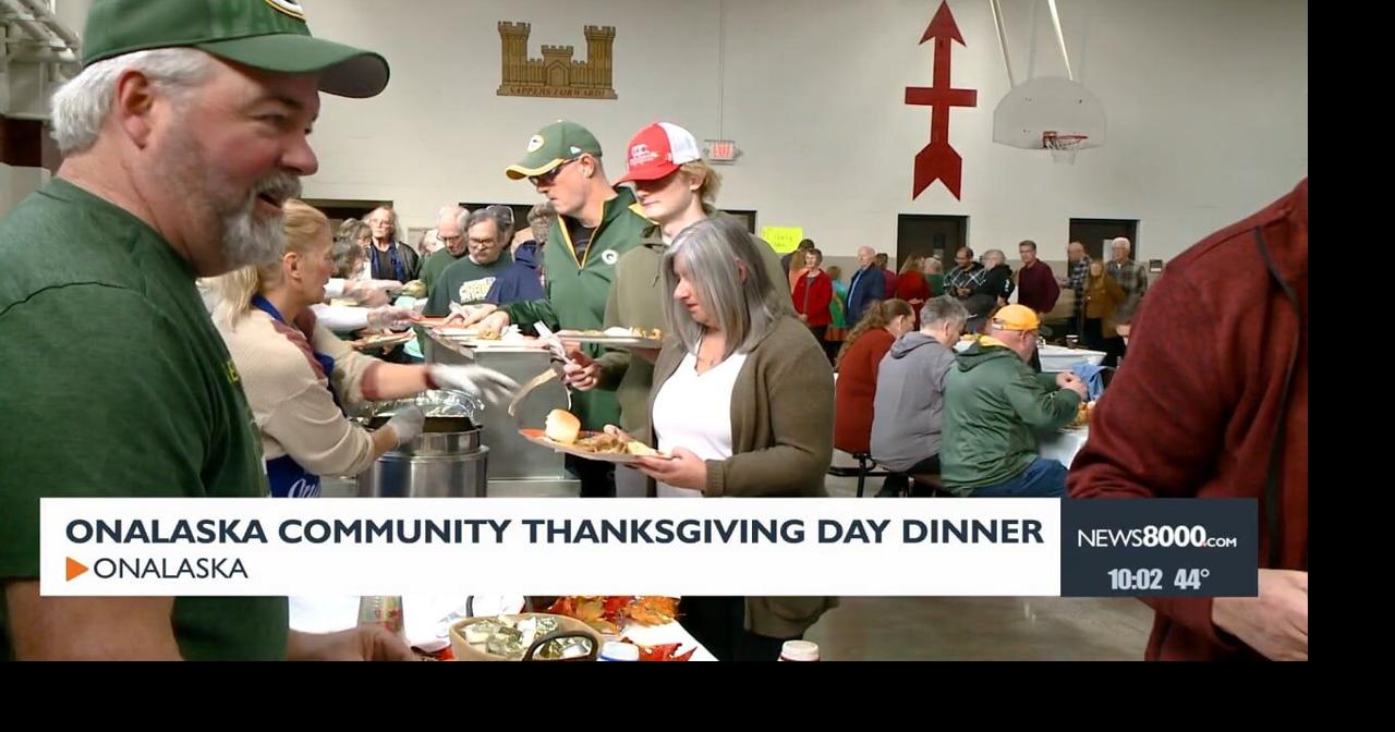 Onalaska community hosts their annual Thanksgiving Day dinner News