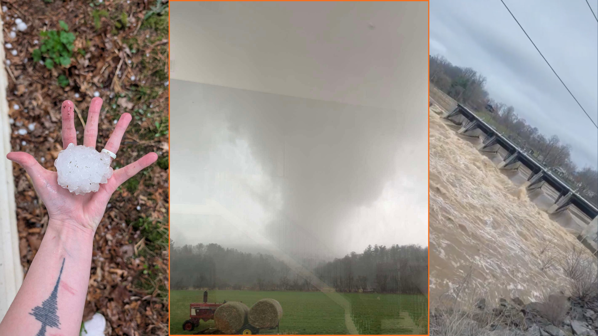 Tornado, massive hail and flooding: Viewers share photos and videos ...
