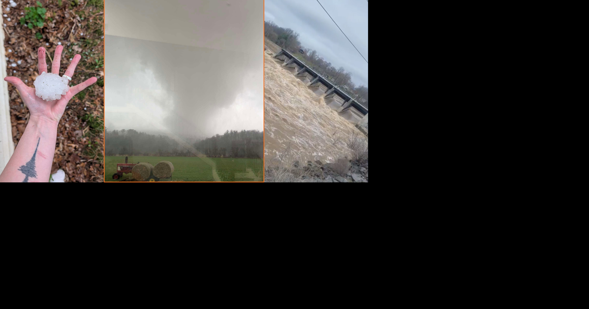 Tornado, massive hail and flooding: Viewers share photos and videos ...