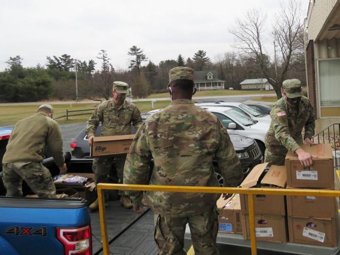 Fort McCoy delivers 2,500 pounds of food to Monroe County food pantries