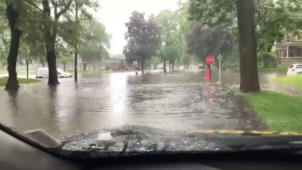 IMAGES AND VIDEO: Heavy rain causes flooding on La Crosse Streets | La ...