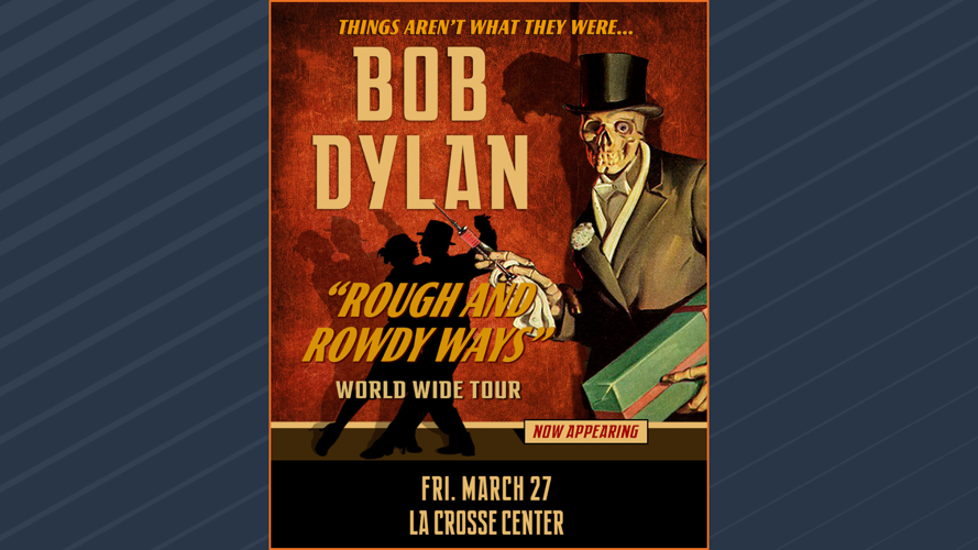 Bob Dylan brings 'Rough and Rowdy Ways' tour to La Crosse Center