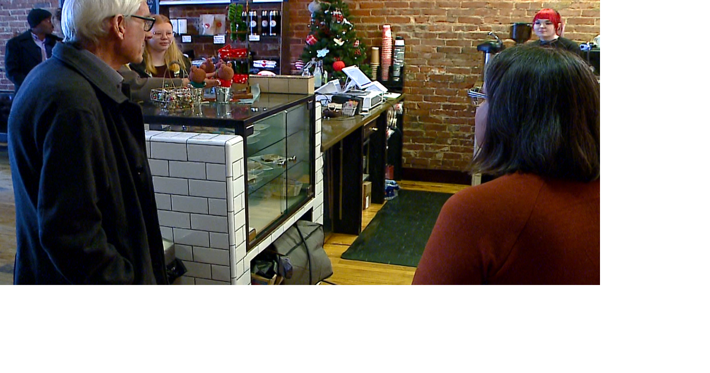 Governor Evers visits Black River Falls businesses to promote Shop Small Wisconsin Season