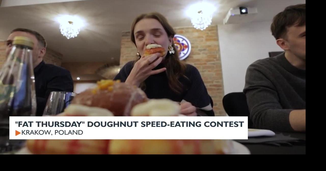 'Fat Thursday' Doughnut Speed-Eating Contest | News | news8000.com