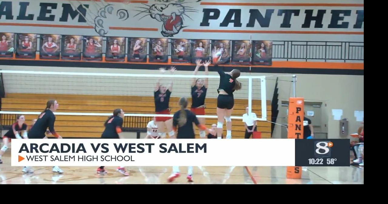 Highschool Volleyball Arcadia vs. West Salem West Salem Highschool