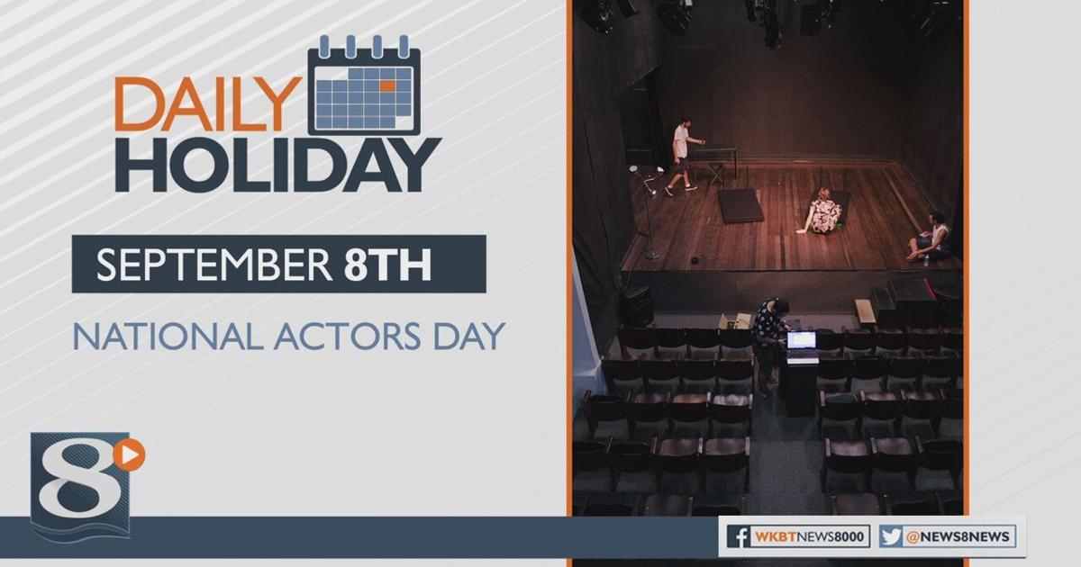 Actor Day Daily Holiday – National actors day | Features | news8000.com