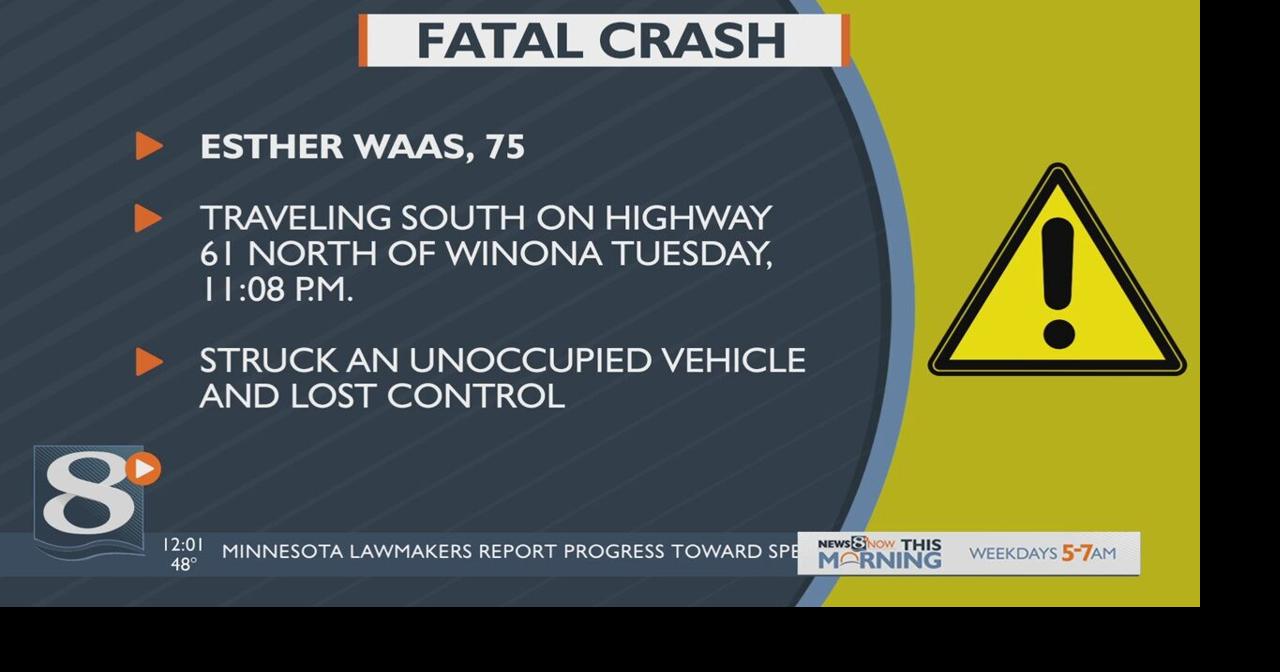 Winona woman dies in Hwy. 61 crash | Local News | news8000.com
