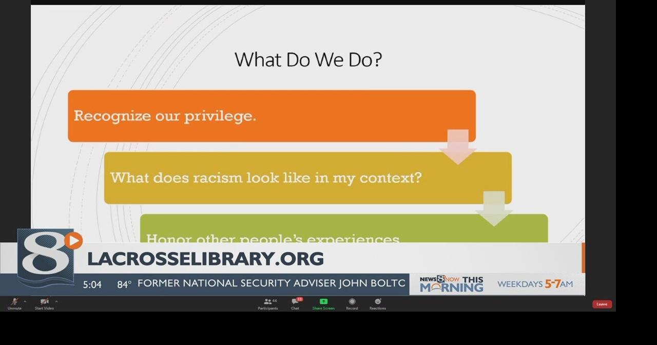La Crosse Public Library hosts discussions about racism and bias La
