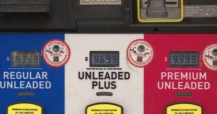 California gas station shocks drivers with prices near $10 a gallon