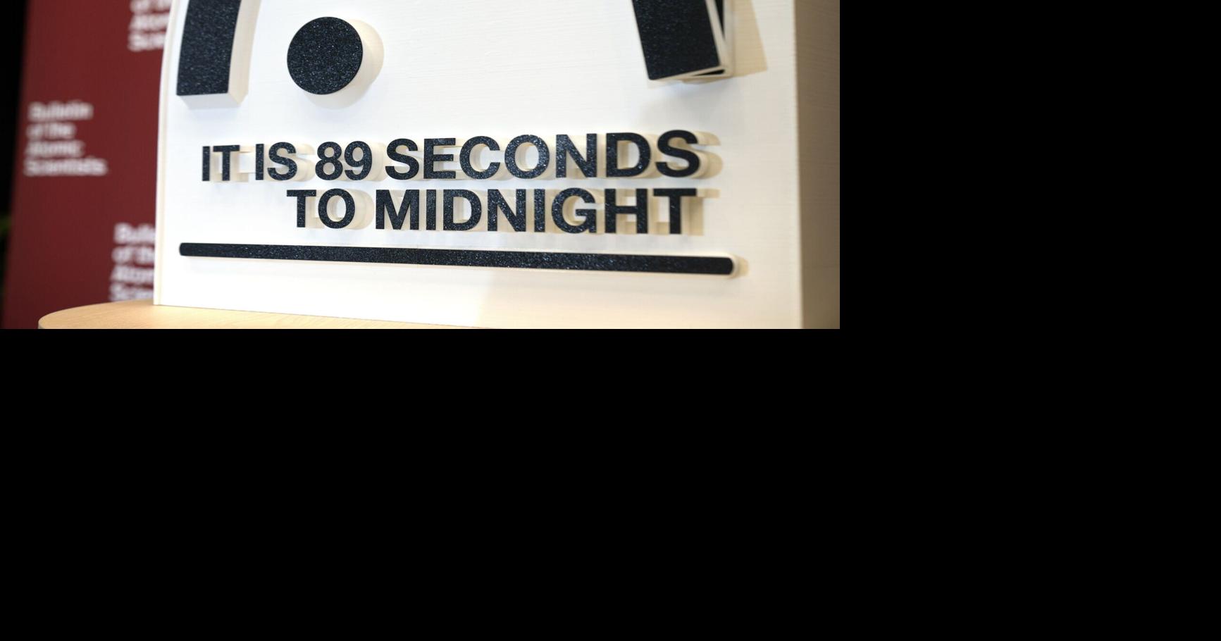 'Doomsday Clock' moves closer to midnight over multiple threats | Hot off the Wire podcast