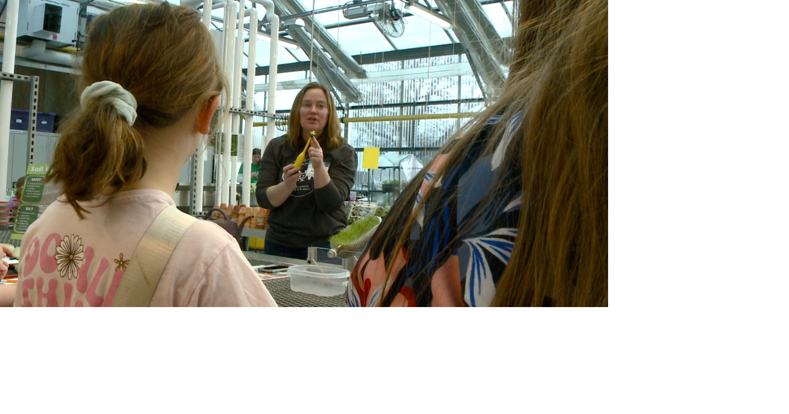 La Crosse students learn agriculture through hands-on greenhouse program