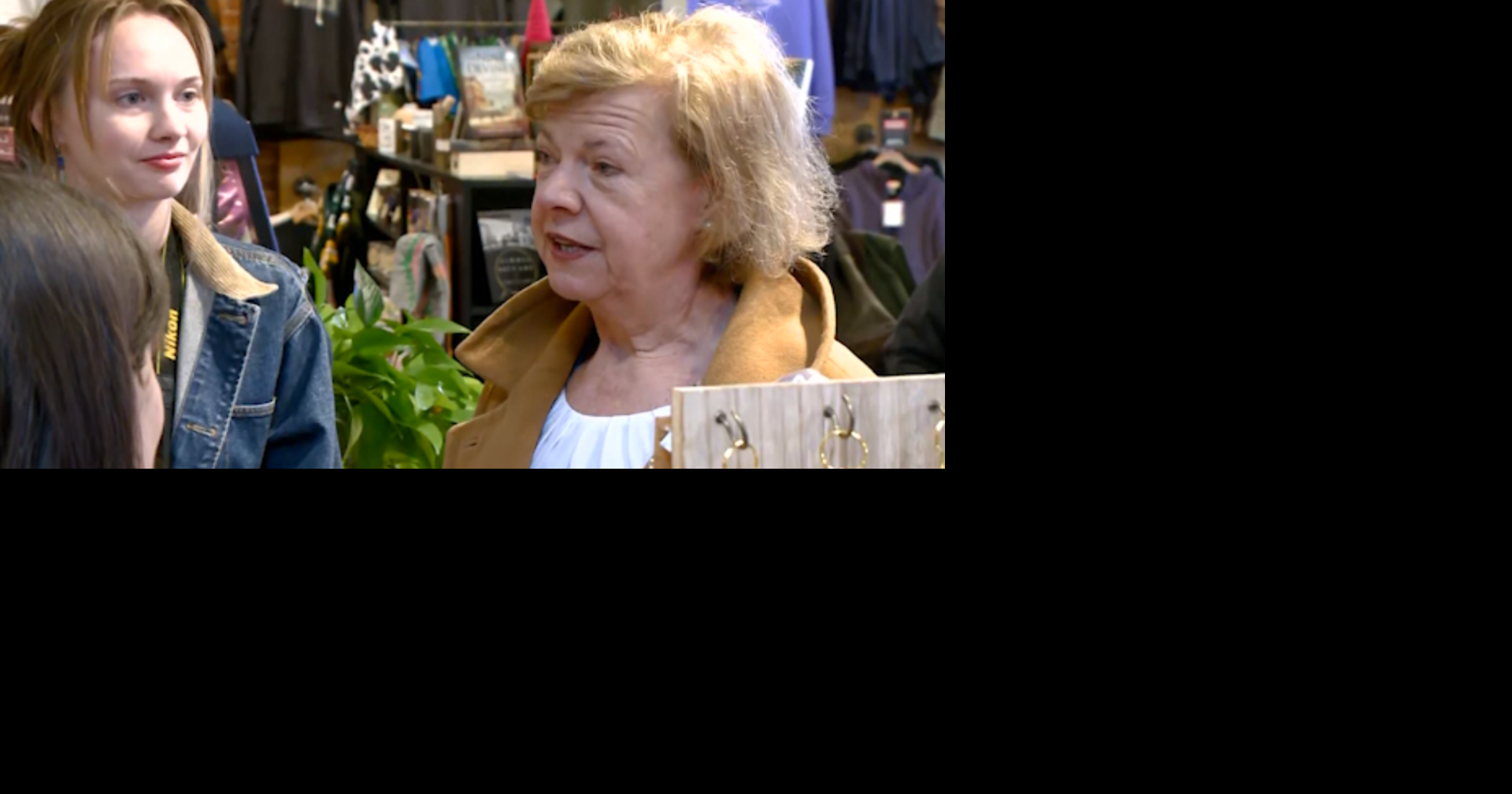 Senator Baldwin discusses tariff impact on small businesses in Eau Claire