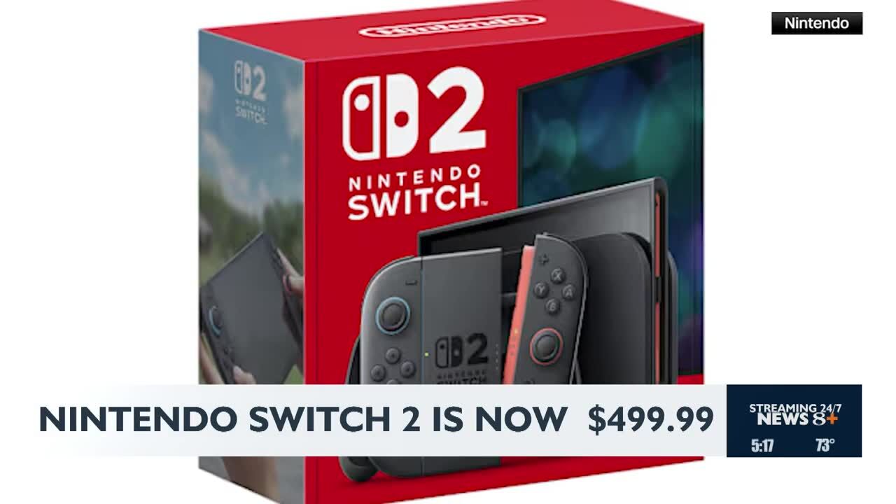 Nintendo Switch 2 is Now $499.99 | News | news8000.com
