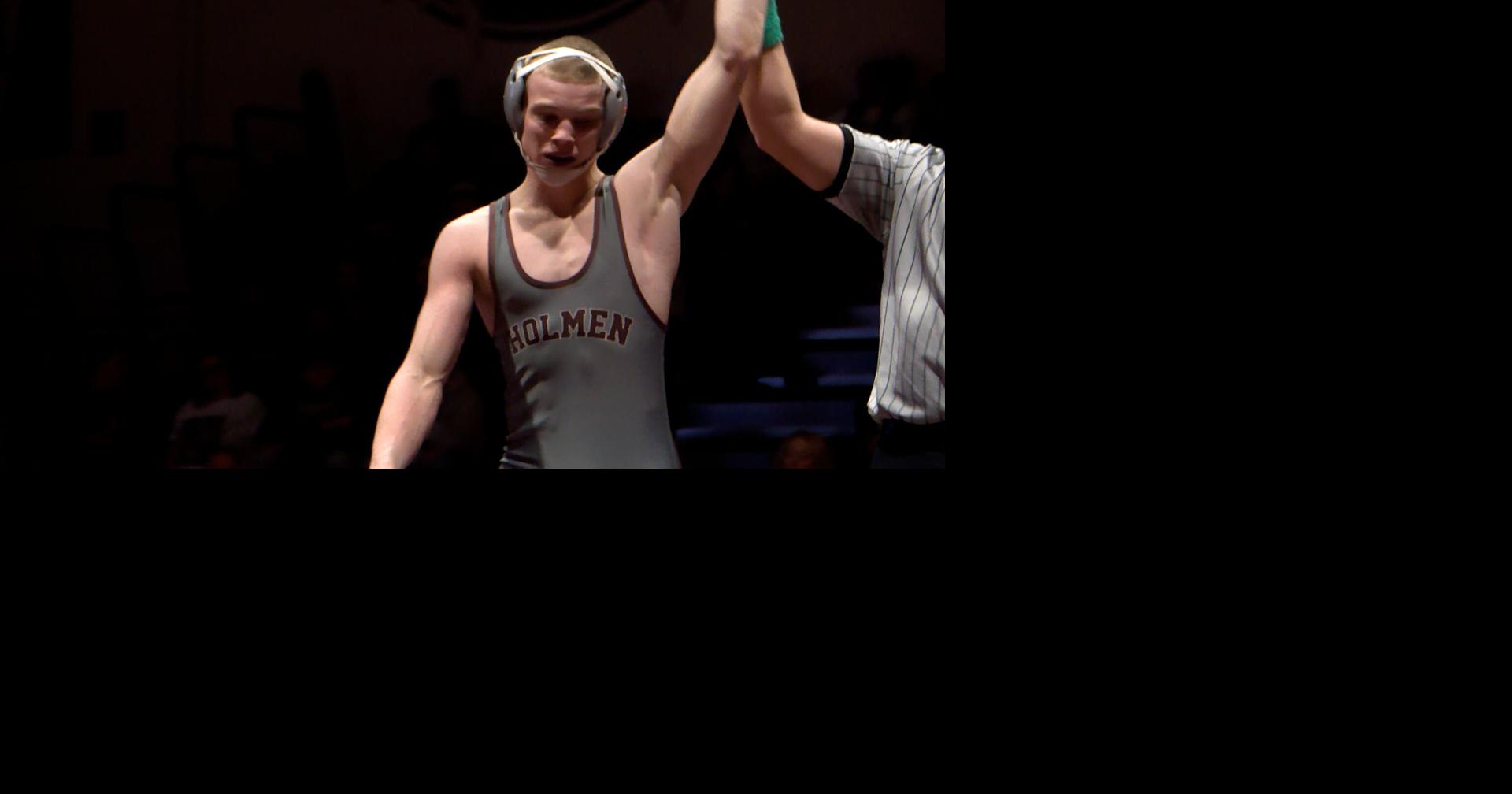 Holmen takes down GET/Mel.Min. during third annual Pin Down Hunger dual ...