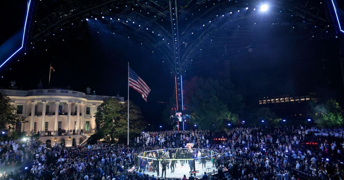 Justice Department charges two more in alleged plot to attack White House UFC event Evan Vucci/AFP/Pool/Getty Images via CNN Newsource Jun 22, 2026 Jun 22, 2026 Updated 7 mins ago