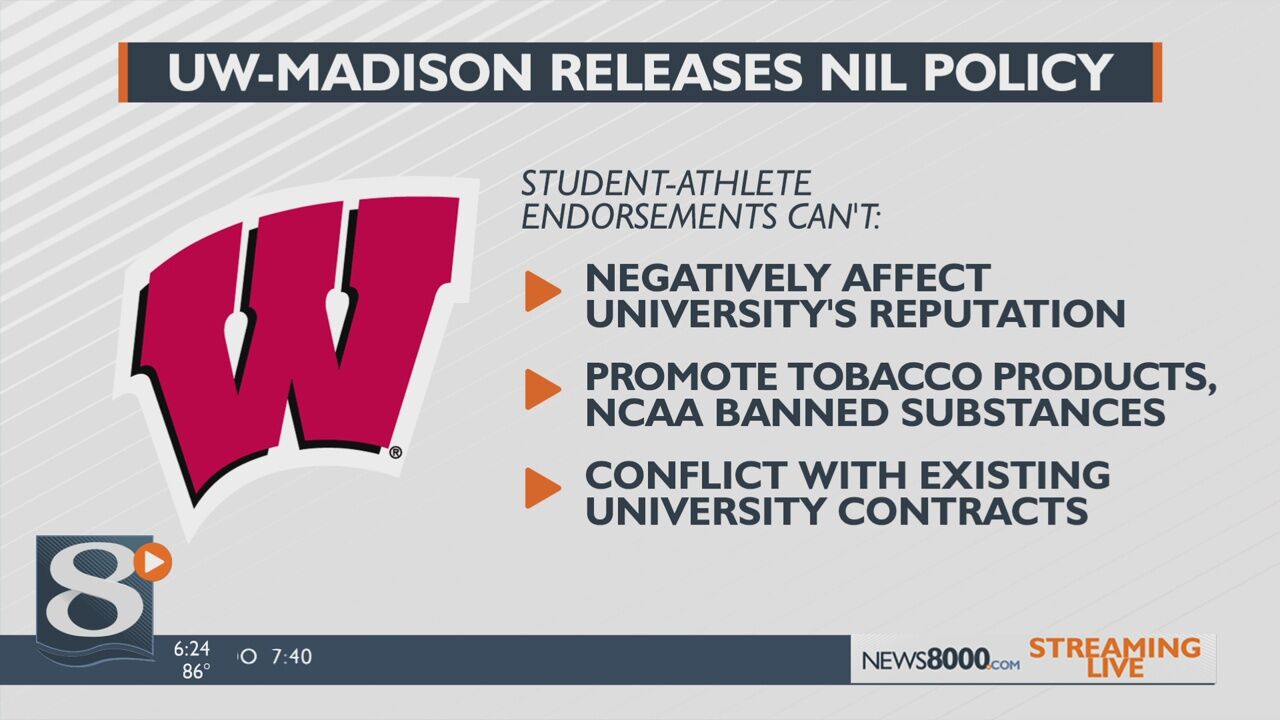 ncaa tobacco policy UW-Madison releases temporary NIL policy | Wisconsin Badgers